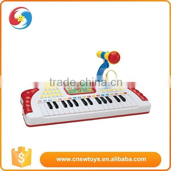Wholesale import musical instruments kids early educational toy electronic organ