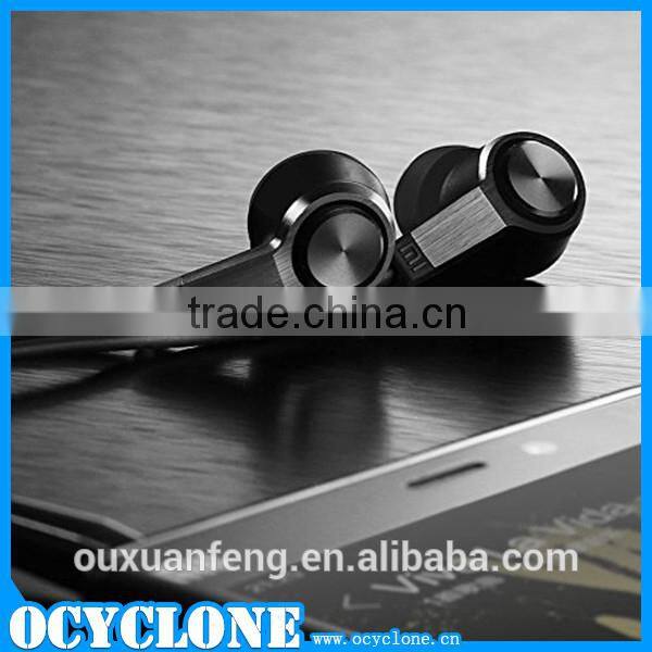 2015 hot new original xiaomi earphone piston III with volume control