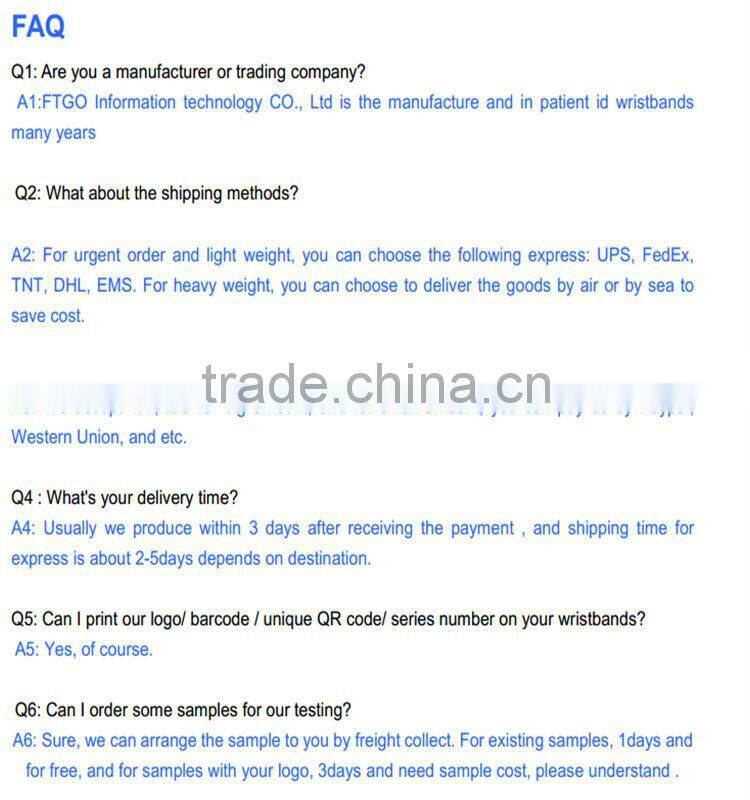 Cheap PVC Wristbands For use in Events, Hotels Etc