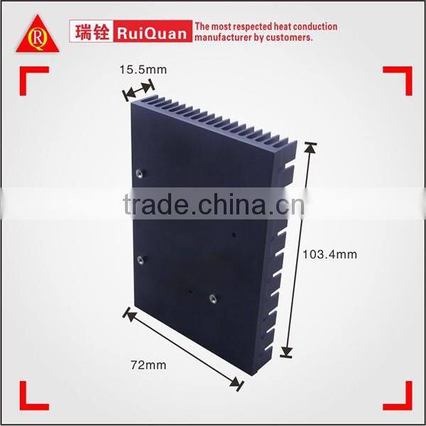 Heat sink,extruded aluminum heatsink,black anodized VGA heatsinks