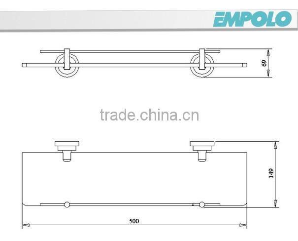 Single Galss Shelf 92607