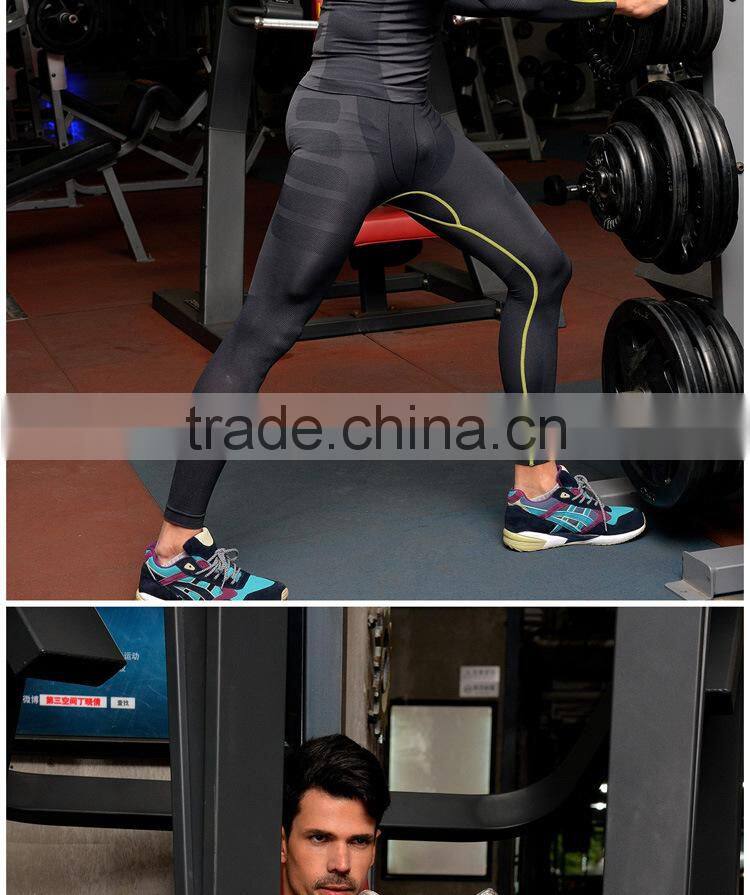 Male sports long pants/GYM/RUN/YOGA men sexy wear soft breathable M L XL