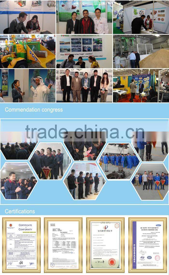 CE Certificated high capacity forestry wood chipper