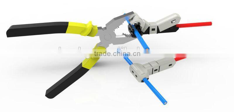 2014 newest quick connect waterproof unbroken wire terminal connector 280V 16A