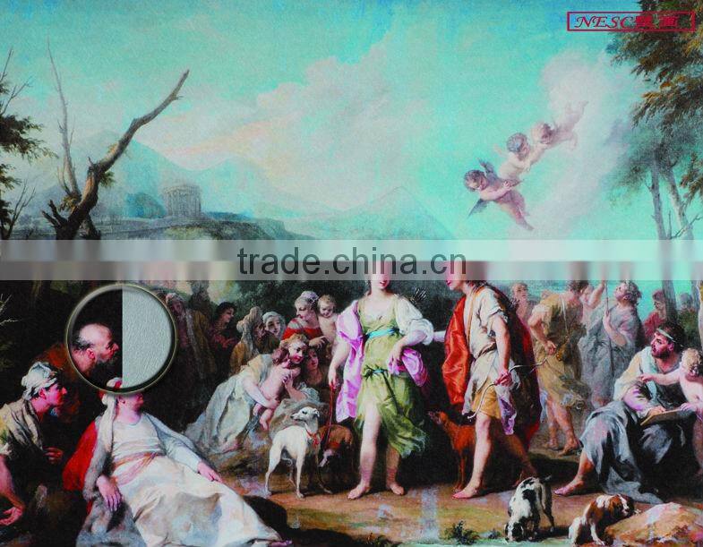 famous fine art paintings,relief wall painting