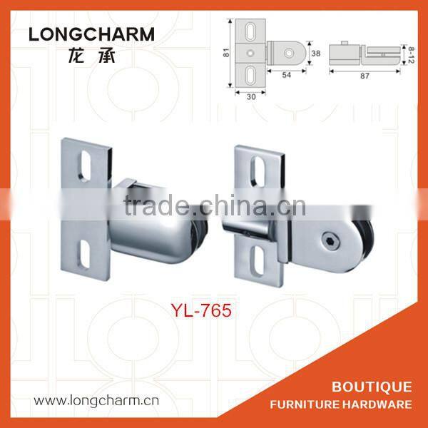 77mm glass holding clips commercial shelving brackets glass clamp