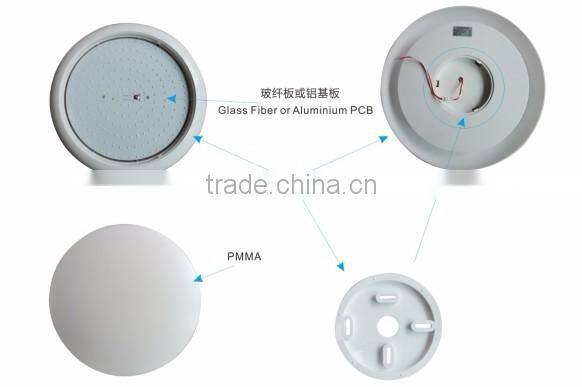 Easy installation High lumen 3 years warranty SMD 2835 8W 12W 15W optional 15w round BM series led Ceiling Light for home