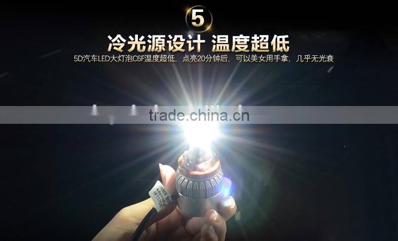 Motorcycle LED Headlight Kit Cool White 3000Lm LED headlight