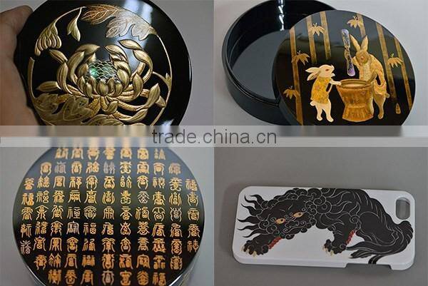 Dragon Makie Lacquer Orin Pure Gold Makie Made in Japan