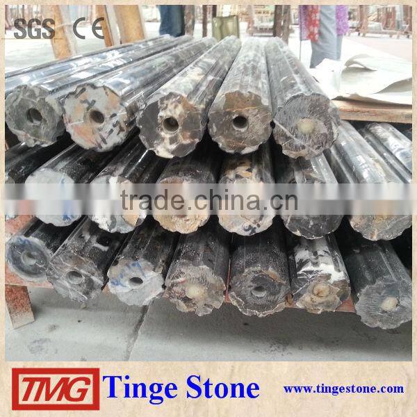 Decorative hollow pillar moulding designs for construction project