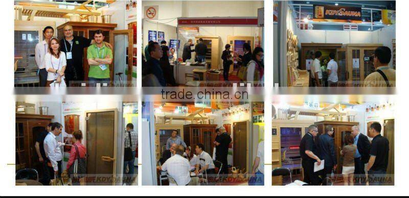 3 or 4 perosn Sauna house with Canadian hemlock wood