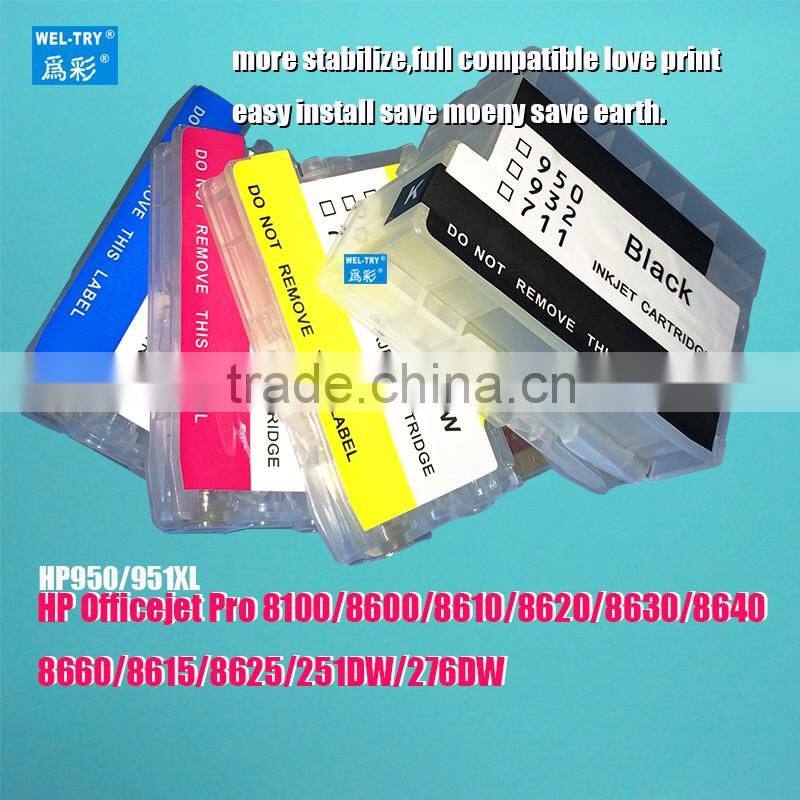 compatible for Pro HP Officejet 6100 / 6600/ 6700/7110/7612/7610/7510/7512 continuous ink supply system HP932/933 CISS