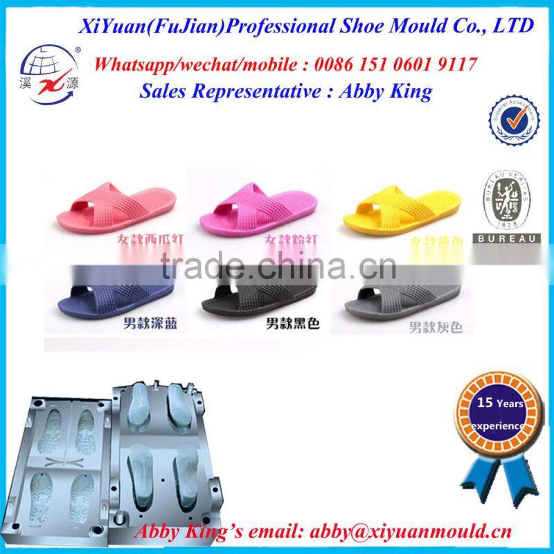 Customized Injection lover EVA slipper mould shoe mould maker in China