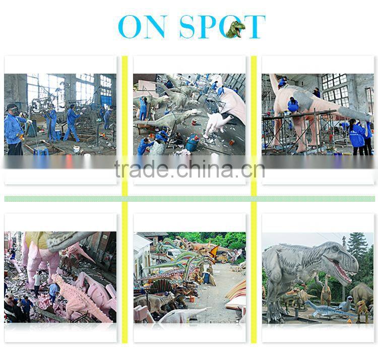 With CE and ISO Handmade resin dinosaur decoration craft model