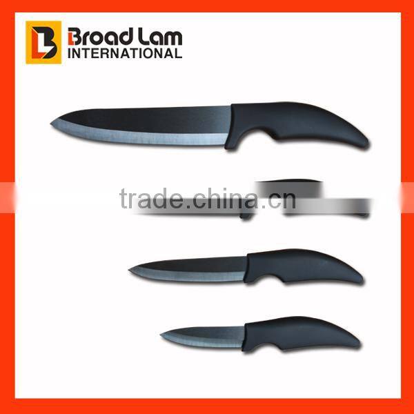 5'' Black Utility Knife Ultra Sharp with black color blade