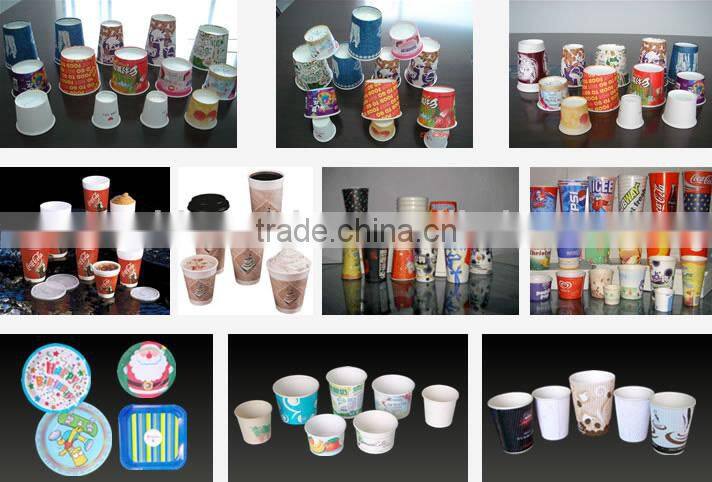 Automatic disposable ice cream bowl making machine