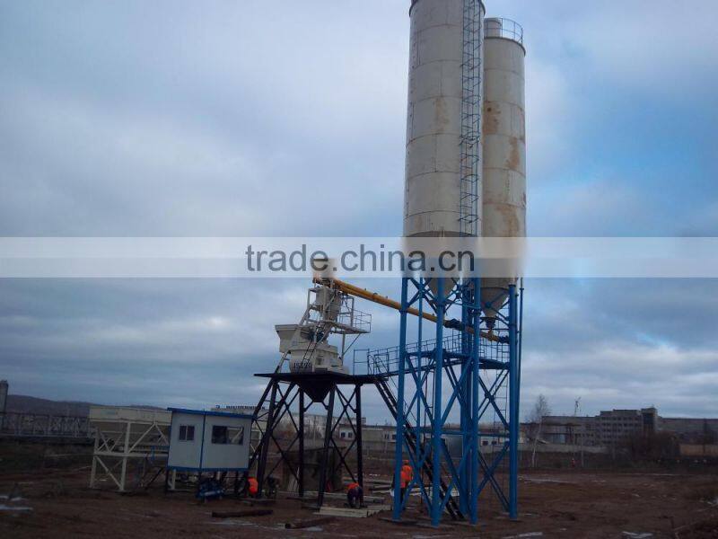 HZS35 concrete batching plant