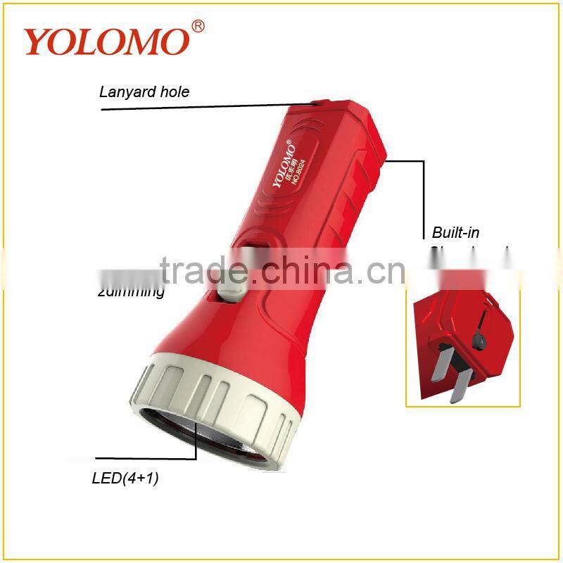 rechargeable led torch light dimming torch lamp flashlight