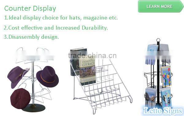 Metal Socks Hook Display Stand