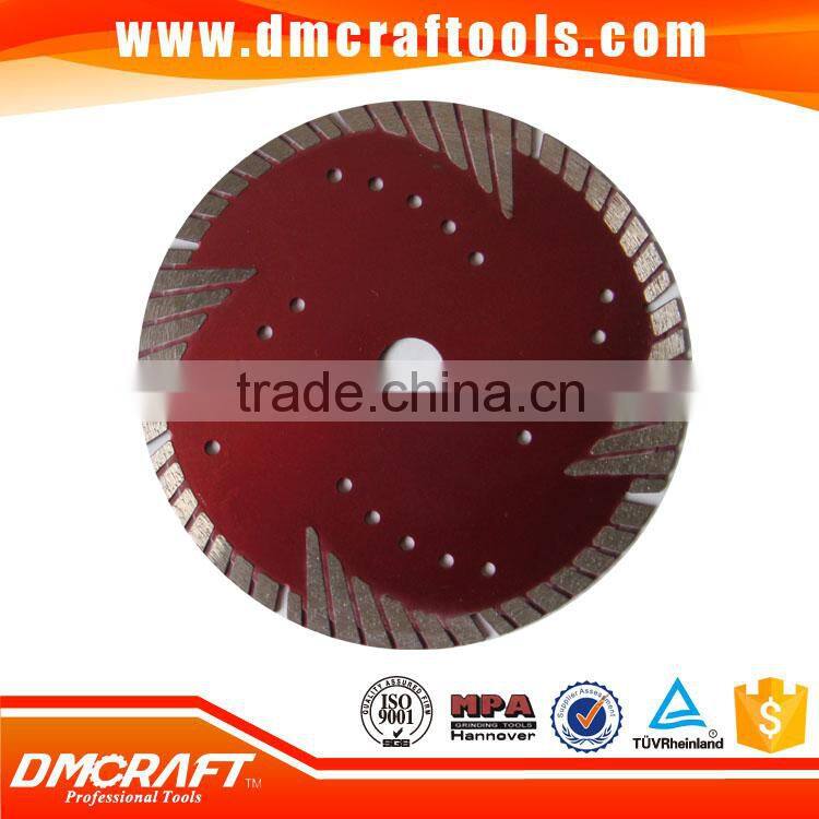 Tubro Saw Blade With Fan Type Protective Segments