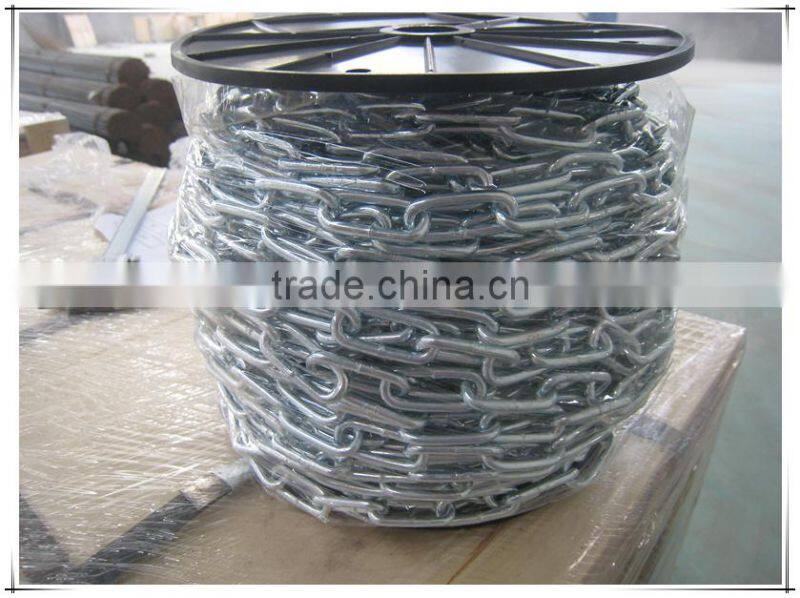 Galvanized anchor chain, galvanized welded chain