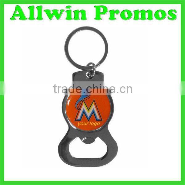 Customized metal dirp gum bottle opener keychain