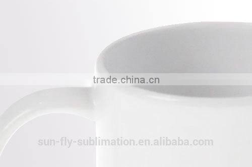 11oz. White Ceramic Mug/ Grade A Ceramic Mug/ Qualified mug/ Mug for Printing/ Mug for Sublimation