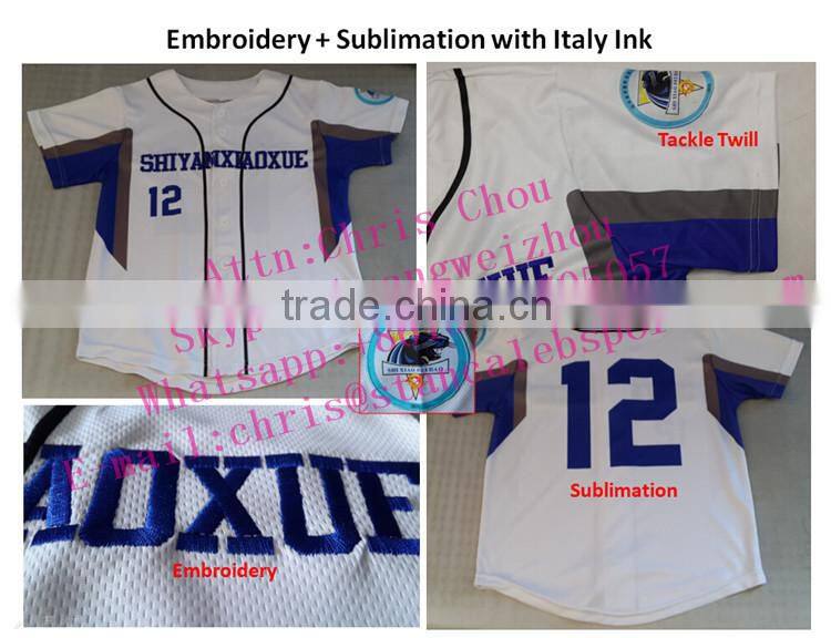 China custom sublimation team baseball & softball jerseys tackle twill pants manufacturer