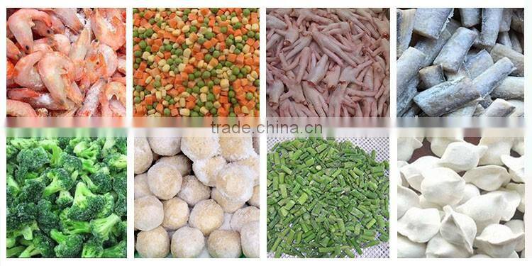 10g-2000g 20 Heads Frozen Food Multihead Weigher Hairtail Fish Weighing Scale