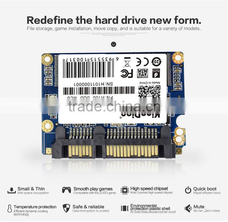 SSD Solid State Drive half slim sata2 8gb external hard disk drive ssd hard drive