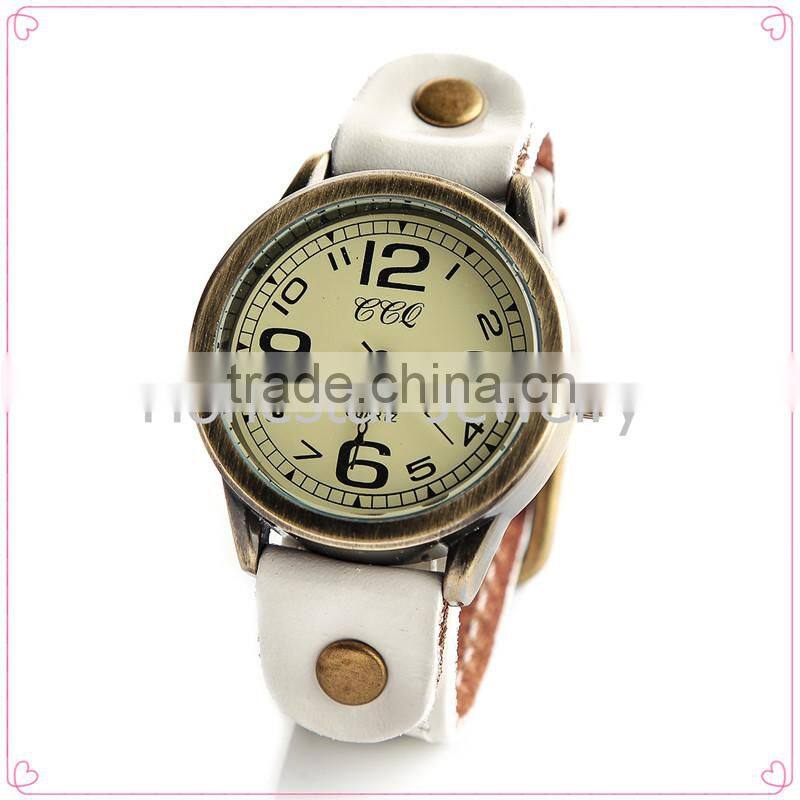 wholesale china leather watch women quartz watch