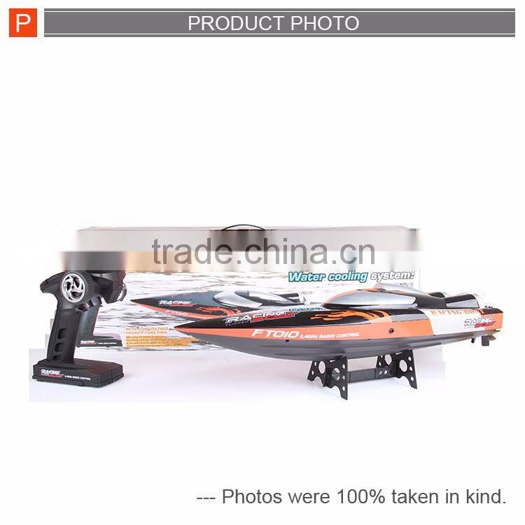Hot selling 2.4G water cooling high speed rc model boat yacht propel rc toy for sale