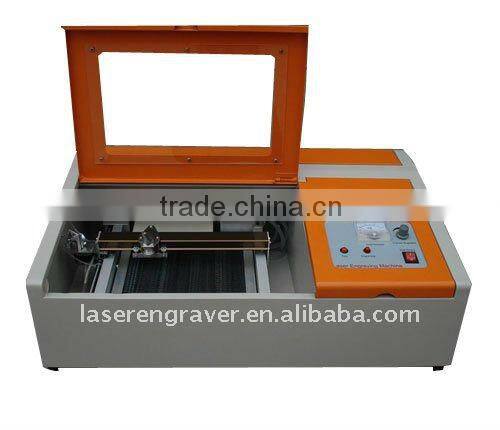 400 small wood laser cutting machine rubber laser engraving machine for sale