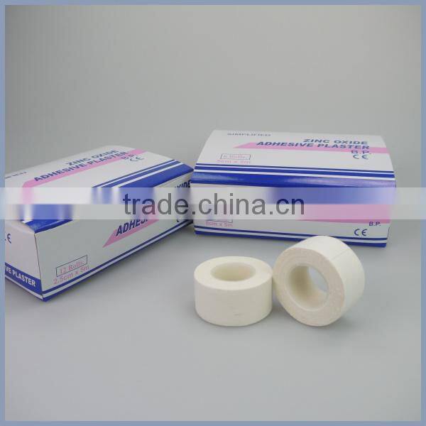 tin tape zinc oxide plaster