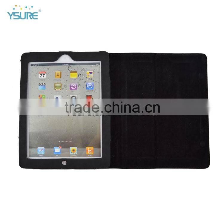 stands Matte PU leather case for ipad air ipad5