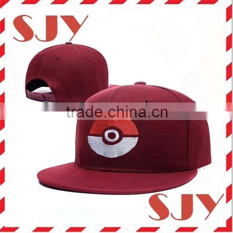 Custom Flat Brim Embroidery Snapback Cap/Hat