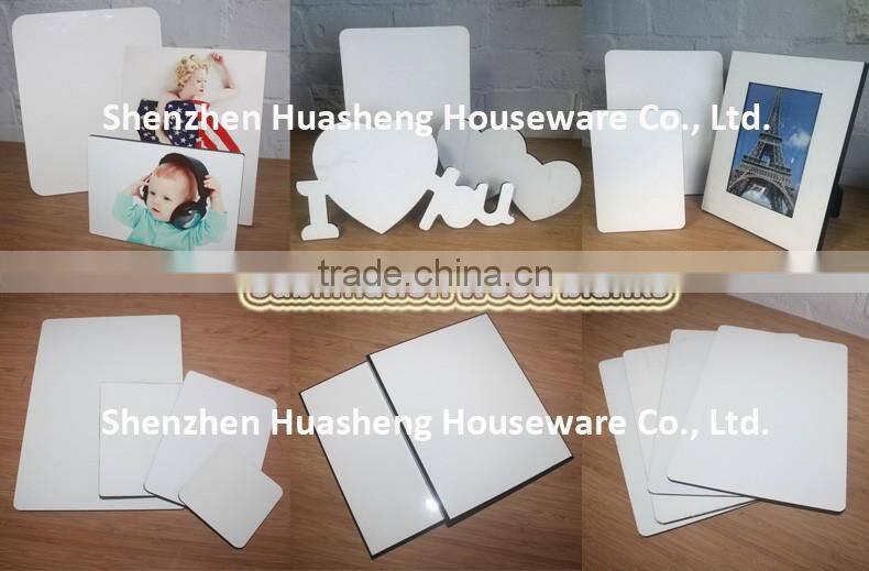 sublimation printable mdf 5mm/ blank sublimation MDF board china suppliers
