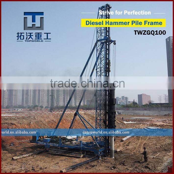 Brand New Diesel hammer pile machine TWZGQ100