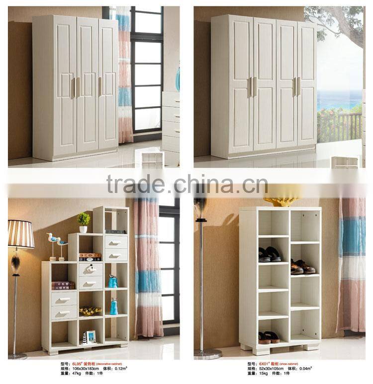 Simple Design Living Room Melamine Wooden Cupboard
