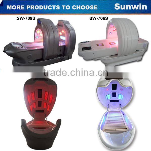 Multifunctional hydro vibration massage infrared spa capsule SW-718S