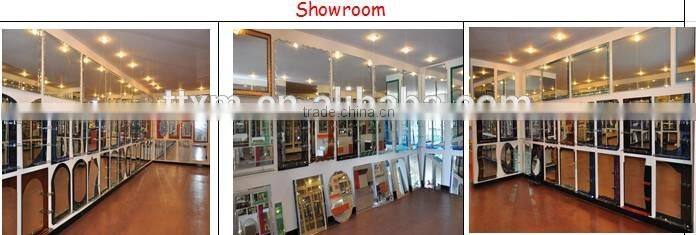 2016 hottest popular high quality frameless bathroom bedroom deskroom decoro sticker wall mirror