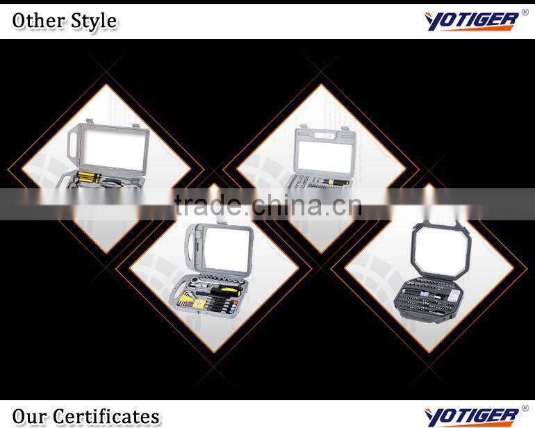 Transparent box tool set with 40pcs,automotive tools