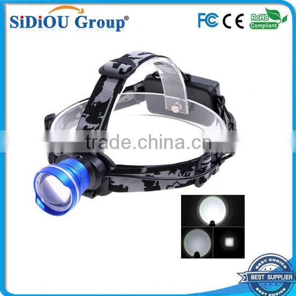 900 Lumens white light headlamp t6 led headlamp aluminium headlamp
