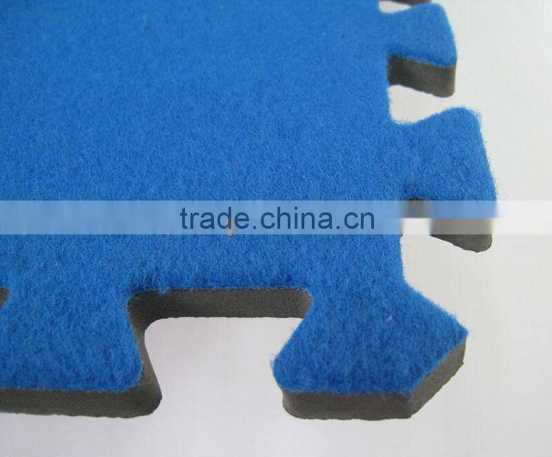 Rubber and EVA interlocking mat