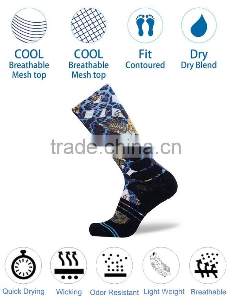 Newest elite compression calf socks men basketball