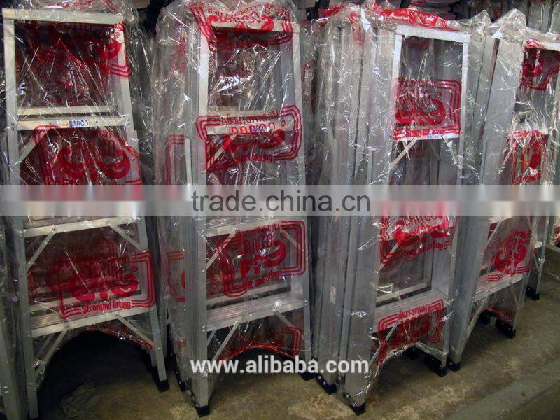 Aluminium One-Sided Folding 20 Step Ladders