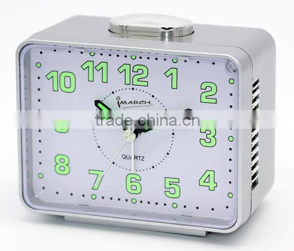 Fresh Design Bell Alarm Clock with Snooze and Light for Old men