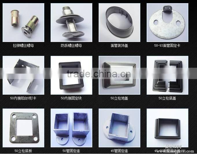 Sale Security Ornamental Powder Coated Galvanized Steel Fence