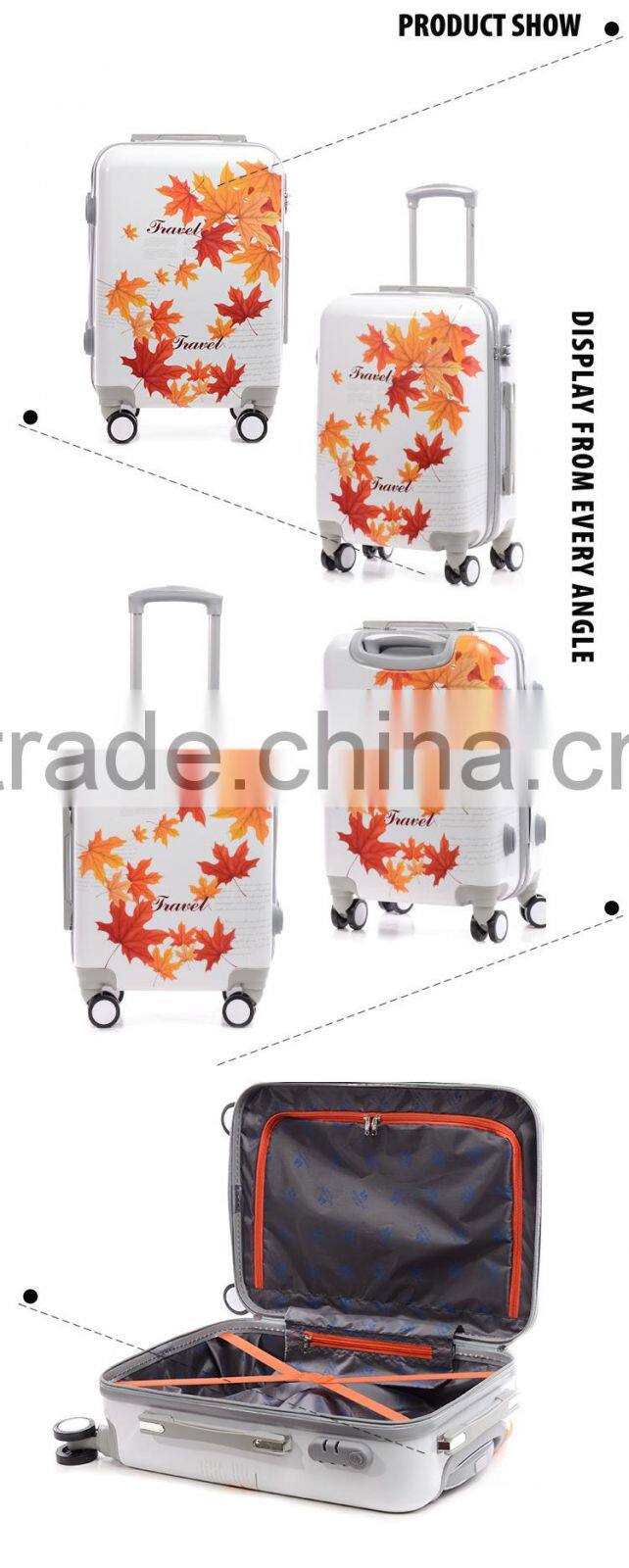 ABS,PC luggage, travel trolley suitcase