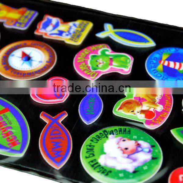 OEM Custom Puffy Sticker 3D Puffy Stickers Doll Sticker
